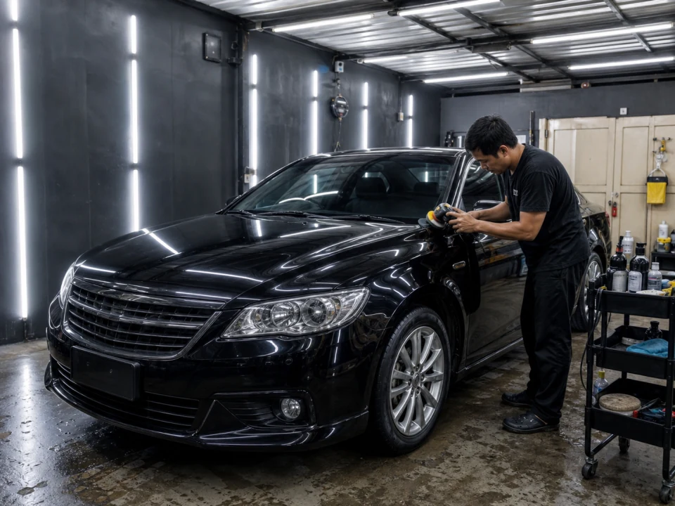 Vehicle paint detailing