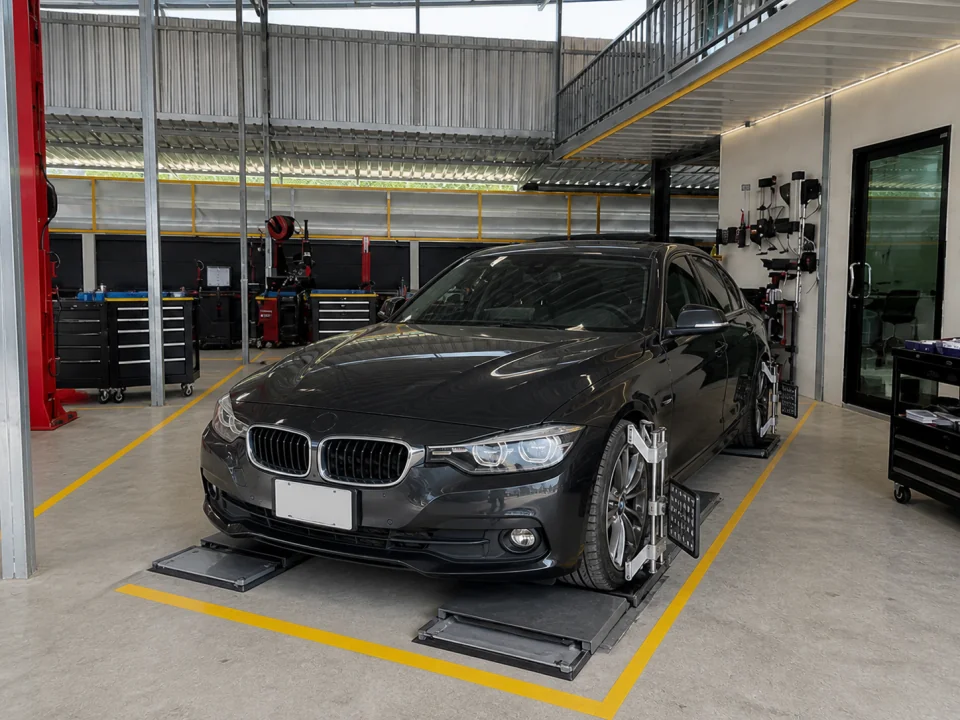 Wheel alignment service