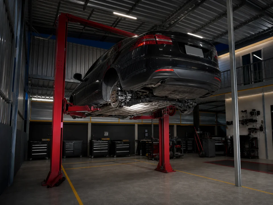 Undercarriage and brake service
